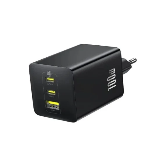 Baseus EnerFill FE11 Fast Charger 2C+U 100W - Cosmic Black